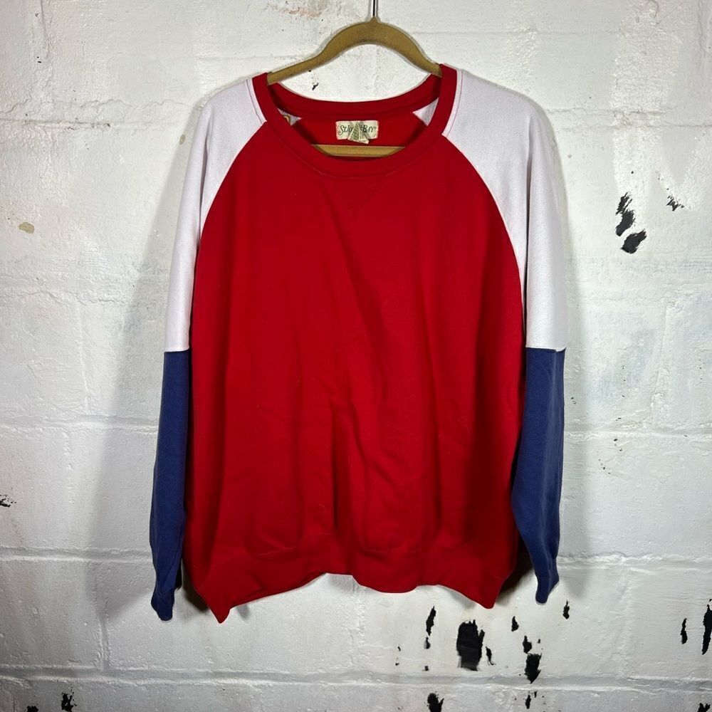 Vintage Colorblock Sweatshirt